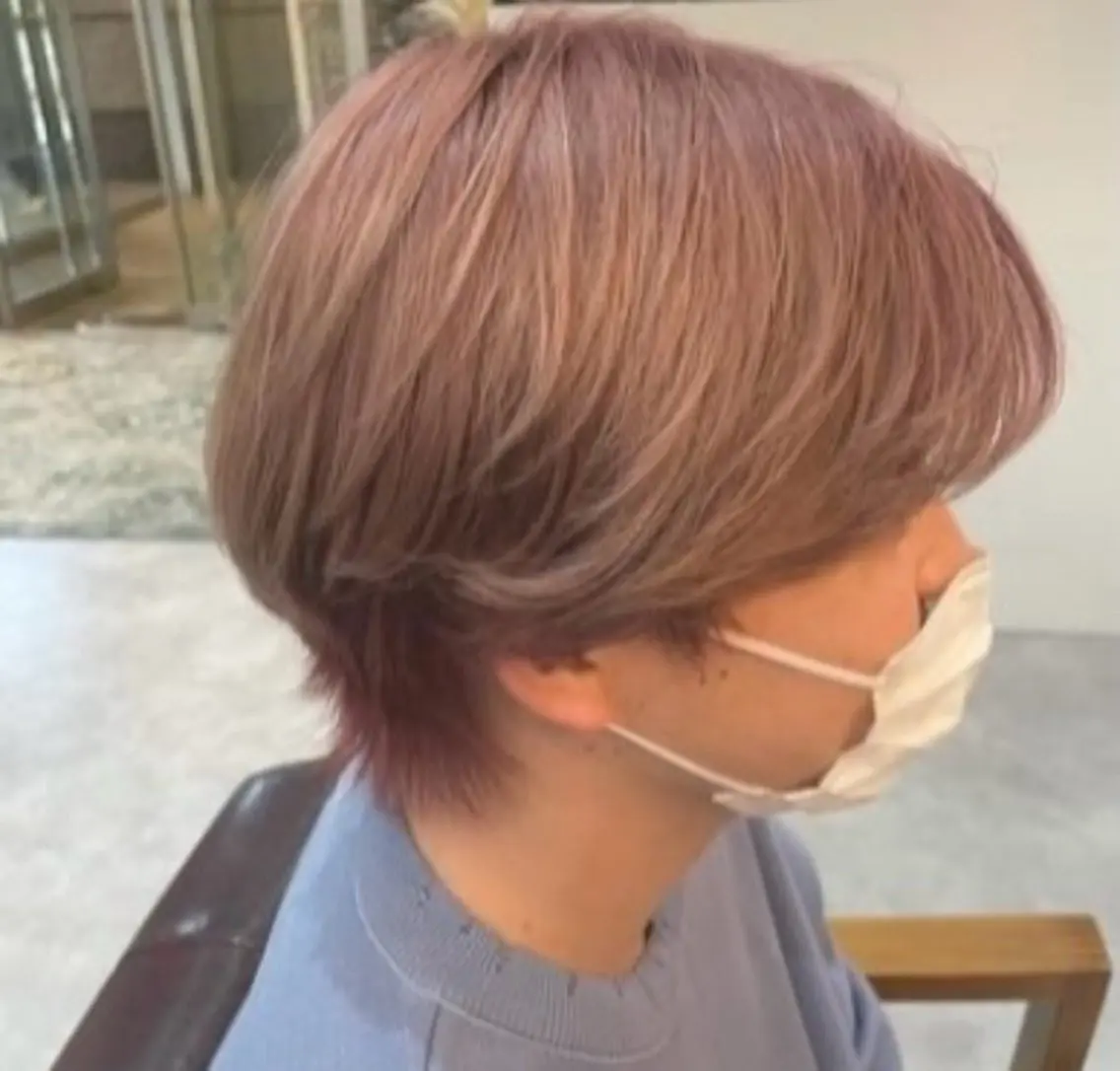 ショート カラー ヘアカラー トリートメント 中村 あやかのヘアスタイル