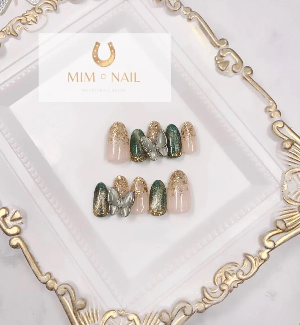 ネイル 成人式 ネイルチップ *･*MIMnail 1号店･*:･*のネイルデザイン