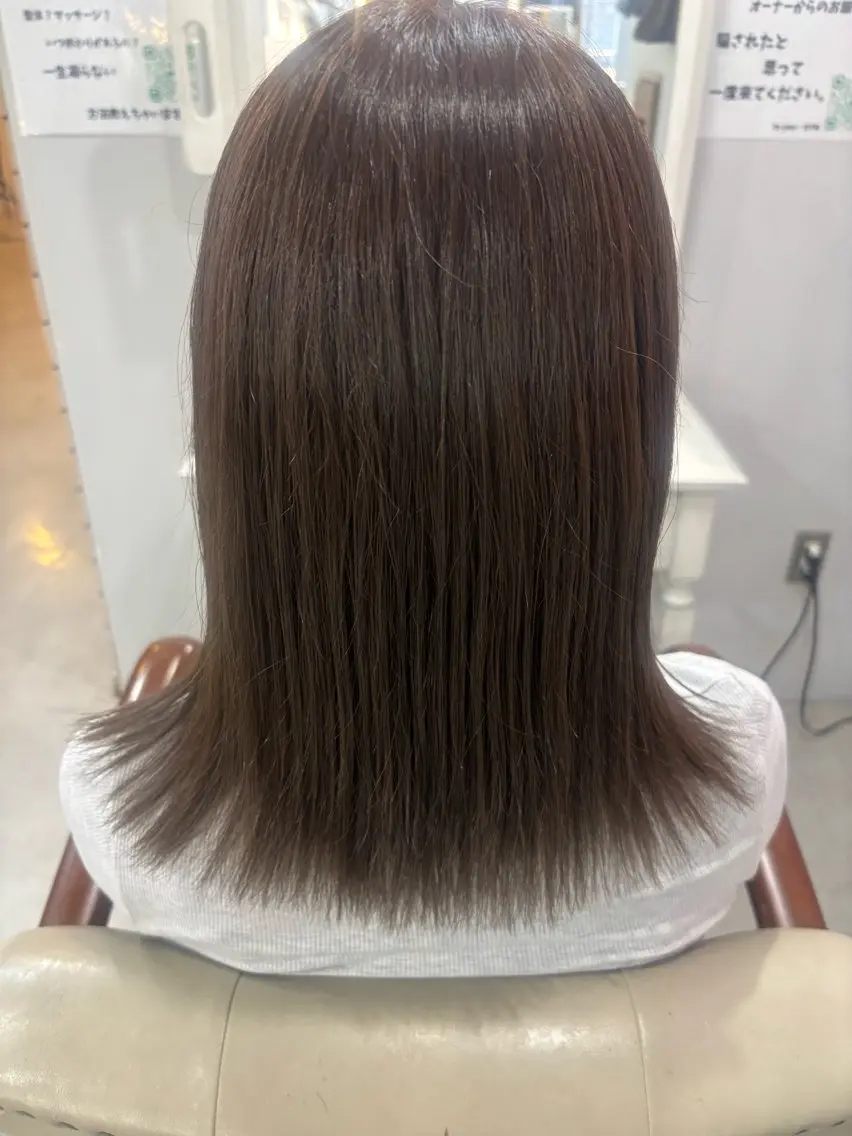 ミディアム 艶髪🫧透明感 🦄岡庭春菜🎀のヘアスタイル