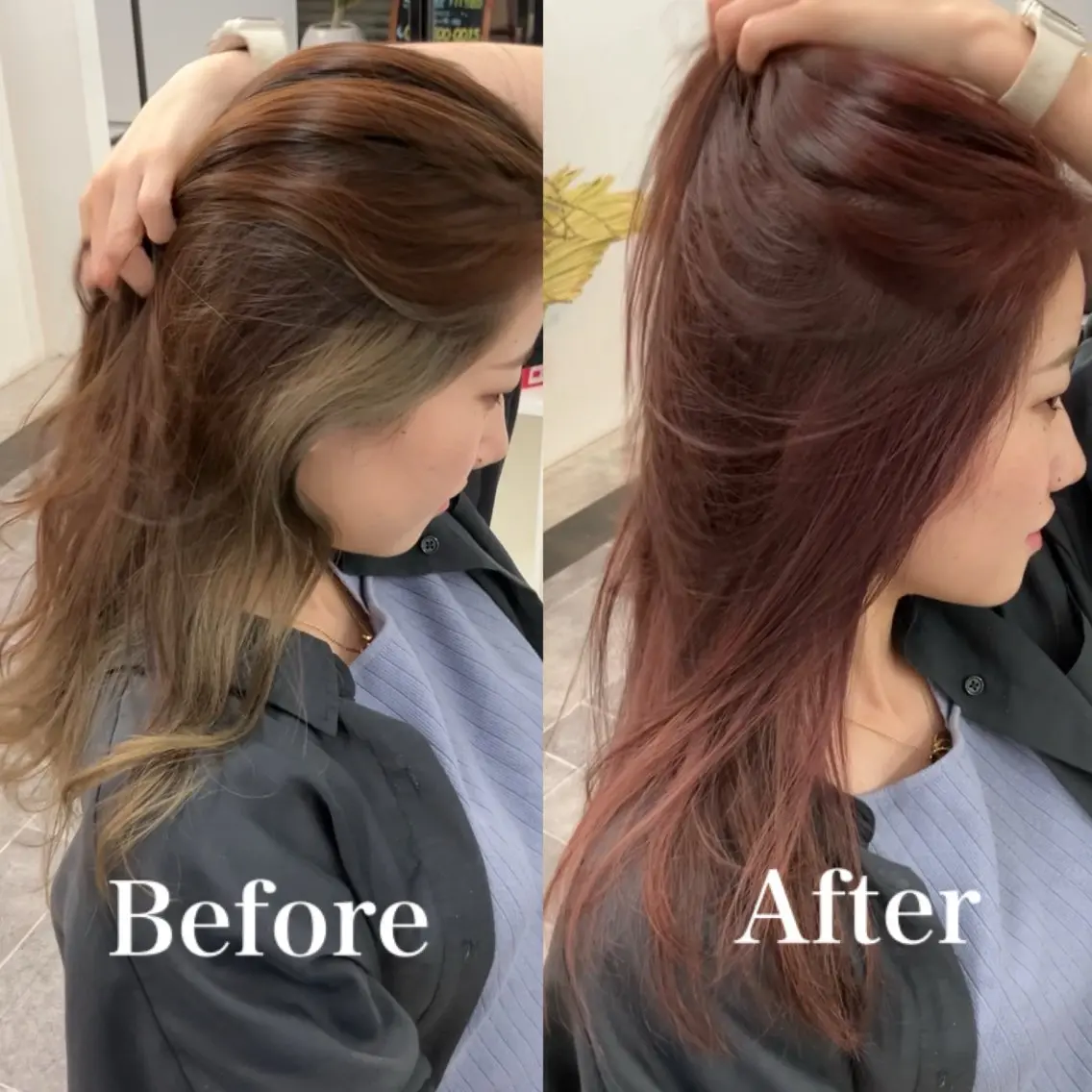 ロング カラー インナーカラー Dolceカレン /カットモデル募集中のヘアスタイル