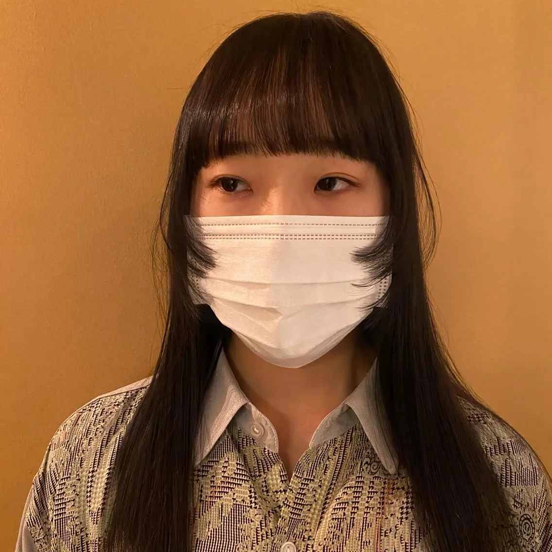 ロング Yuki☺︎パーマ レイヤーカットのヘアスタイル