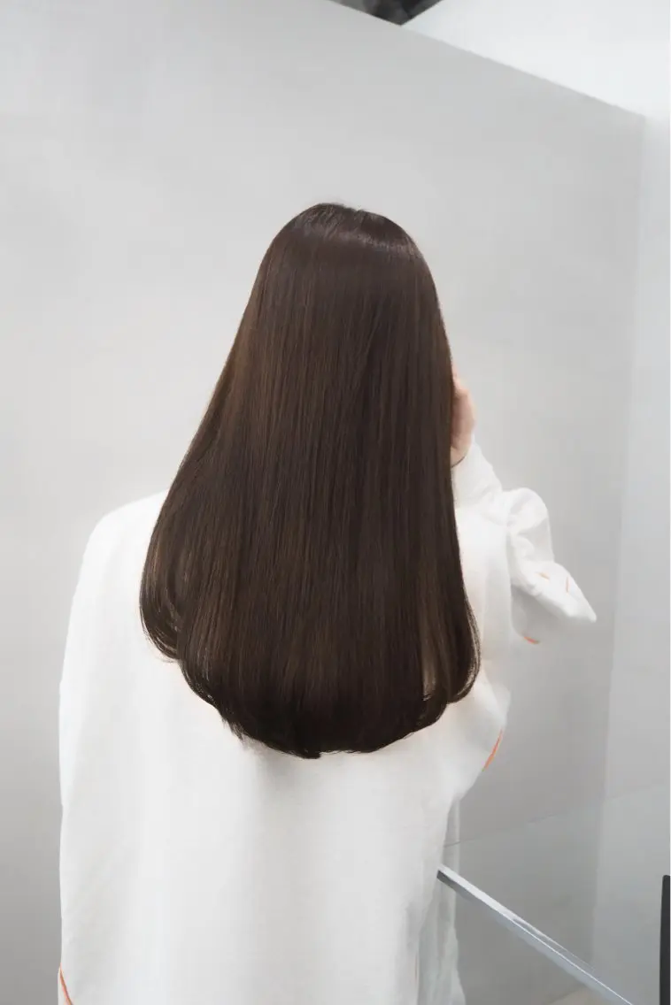 ロング カット ヘアカラー トリートメント 髪質改善/ベージュ 🎀mikuのヘアスタイル