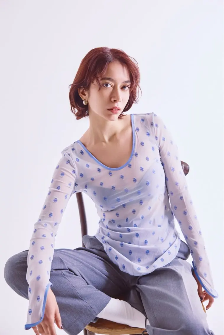 ミディアム 竹村 恵功代のヘアスタイル