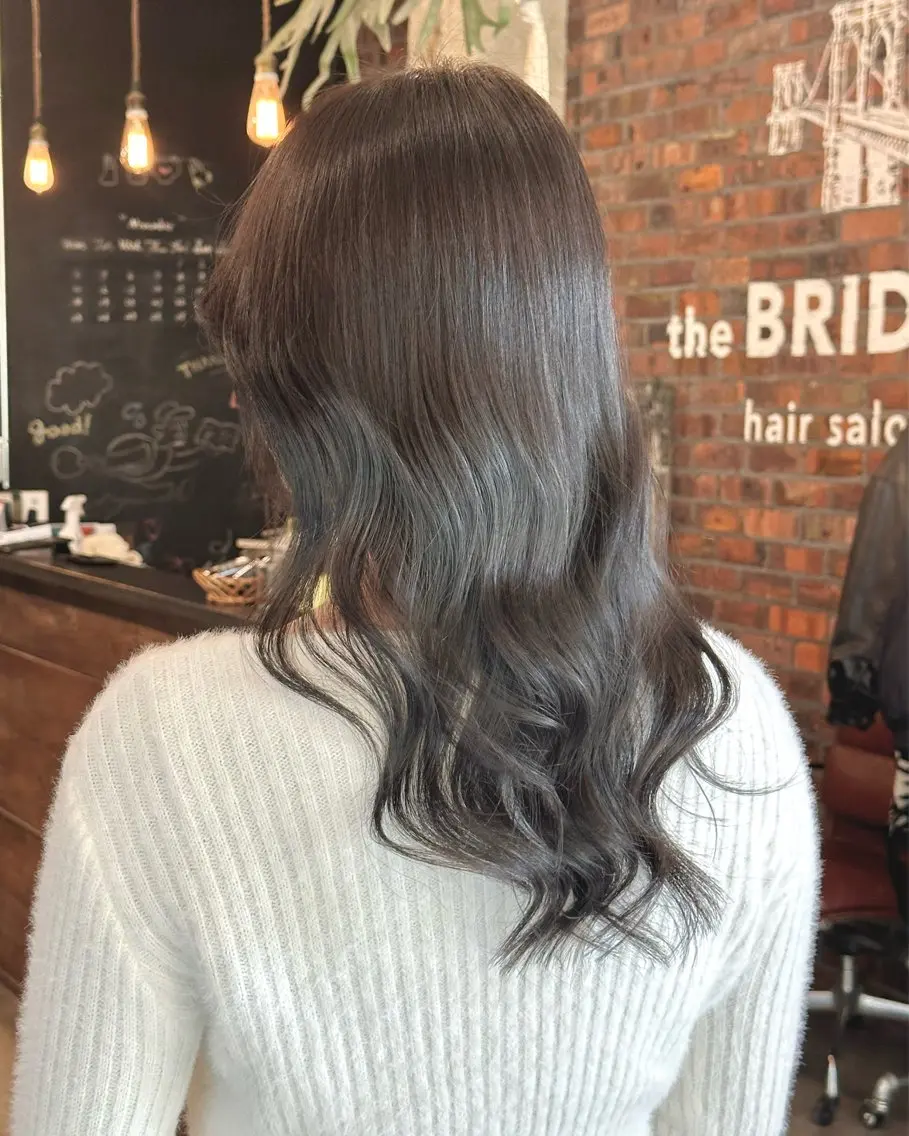 ミディアム カラー ヘアカラー トリートメント 村田 来倖のヘアスタイル