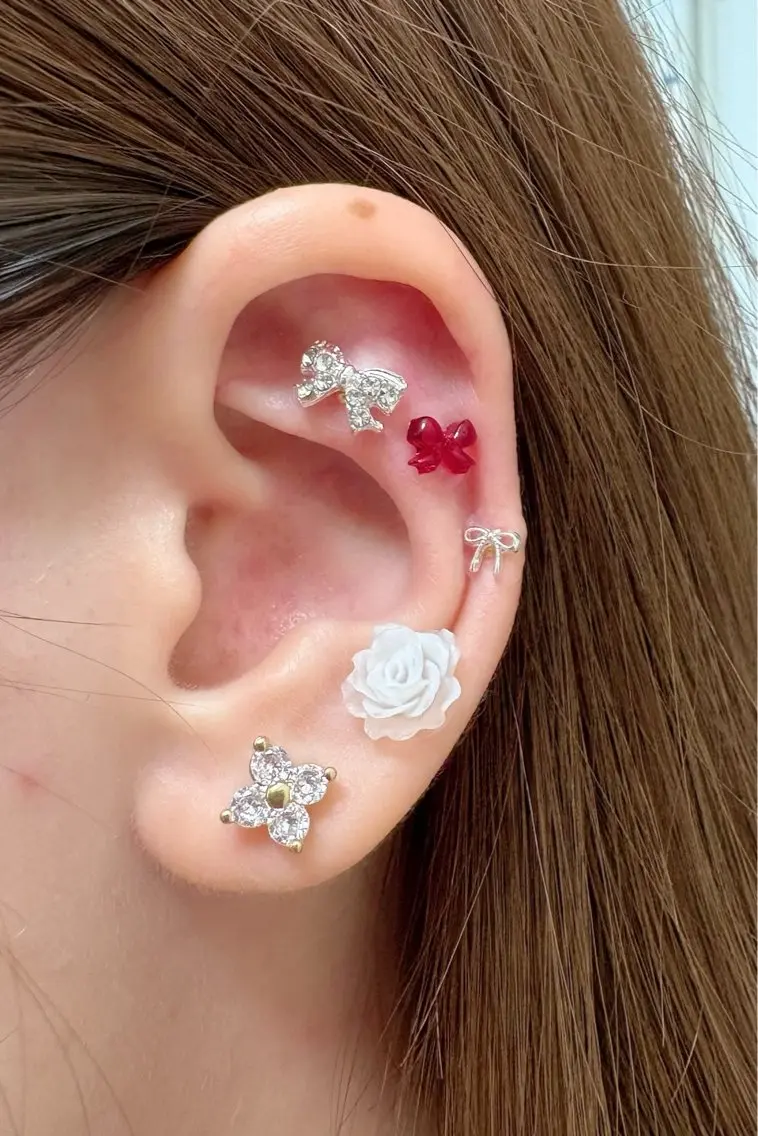 耳ツボジュエリー💎10粒までの写真