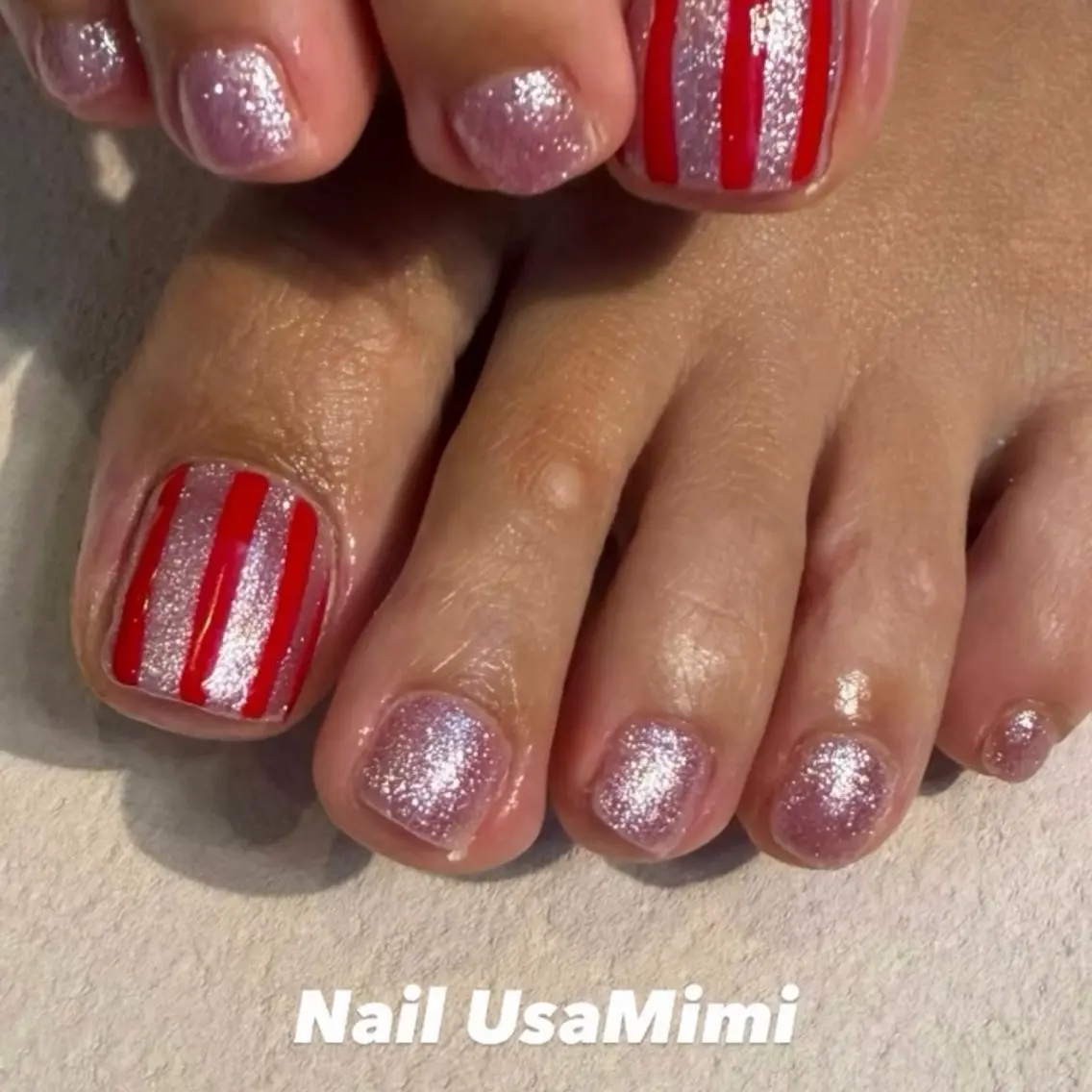 ネイル フットネイル 本町ネイルNail UsaMimiのネイルデザイン