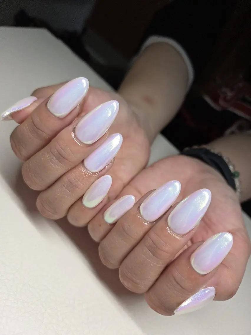 ロング プティネイル 益城町のネイルデザイン
