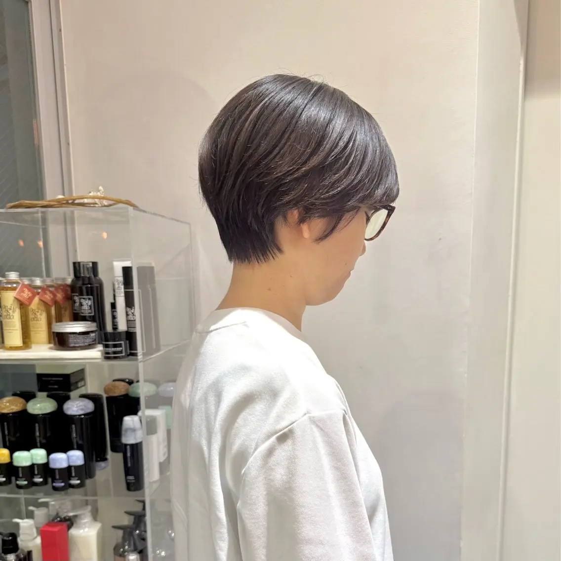 ショート カラー 🌷ショートレイヤー ヘッドスパ🌷鈴木のヘアスタイル
