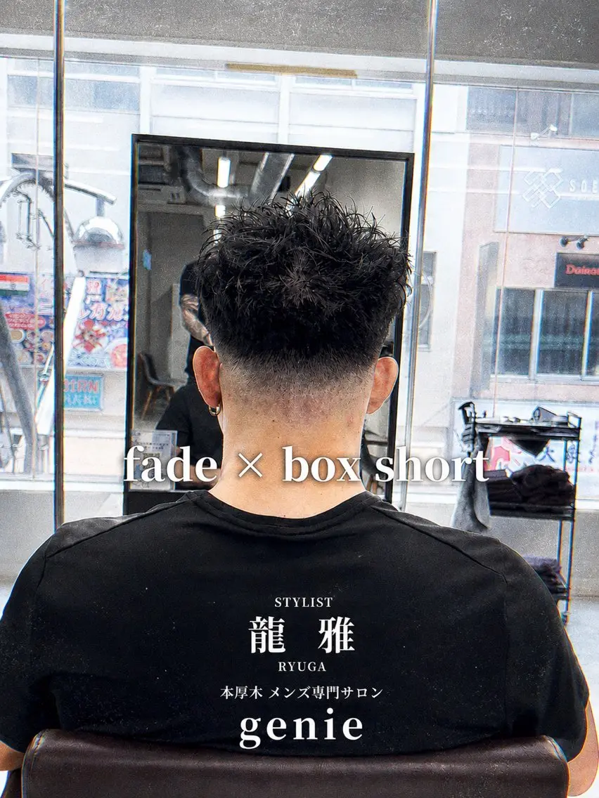 ショート パーマ メンズ カット パーマ ツイスパ達人 龍雅💈のヘアスタイル