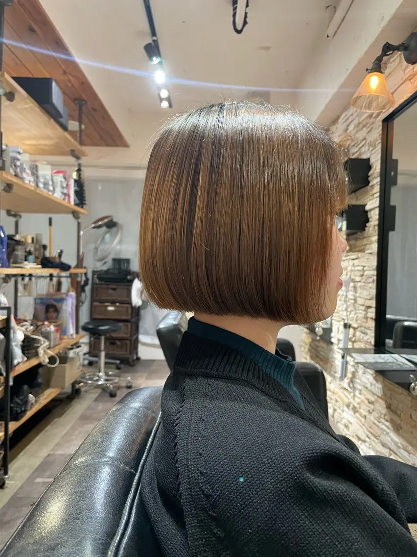 ショート かりん髪質改善 /メンズカットのヘアスタイル