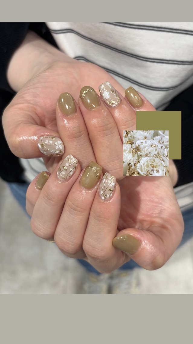 ネイル ハンドネイル 宮内 志帆のネイルデザイン