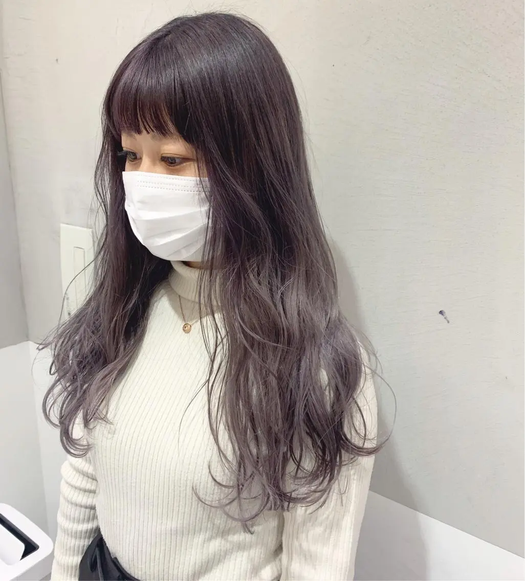 ロング カラー グラデーションカラー minami🪷 暖色カラーのヘアスタイル