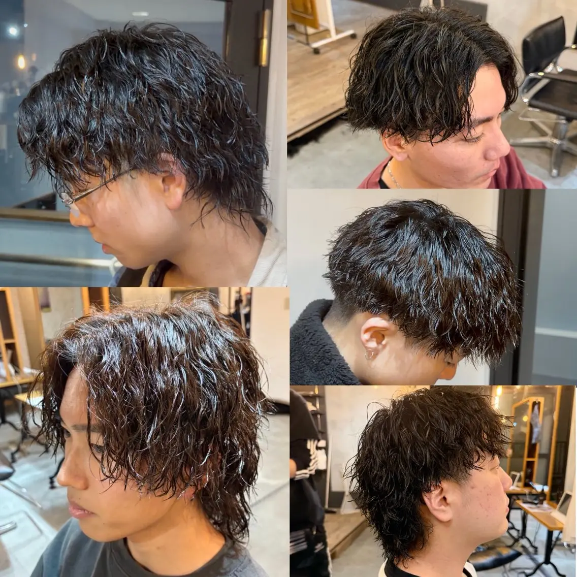 【✨️パーマ人気No.3✨️】メンズカット+選べるメンズパーマ 相談も可✨️#ニュアンス#ツイスパ#波巻き#スパイラルの写真