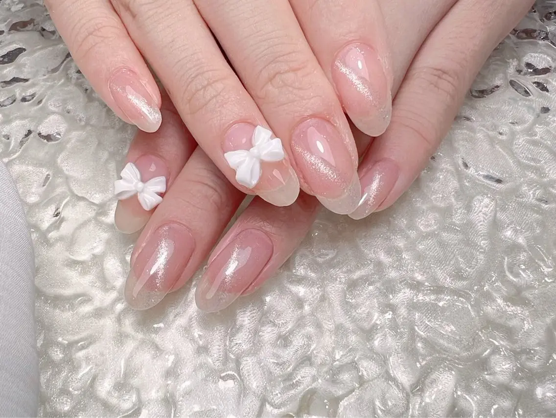 ネイル ハンドネイル マジック ミラーのネイルデザイン