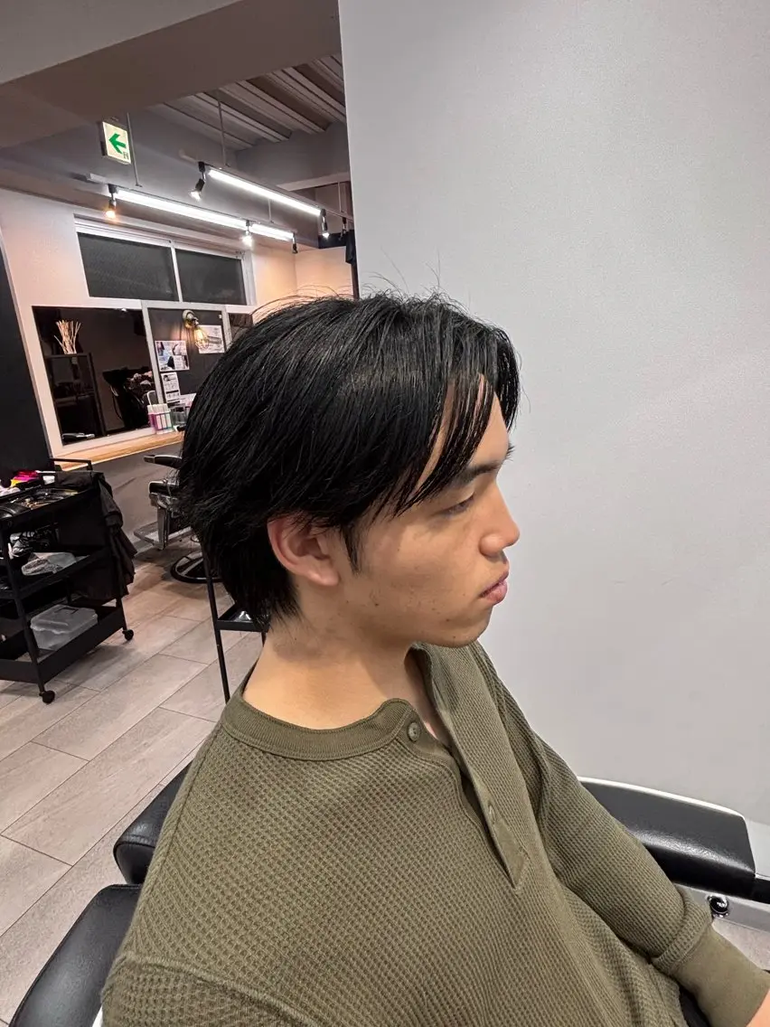 メンズ ヘアカラー ⚡️大宮メンズ特化 ワタナベ　ユウト⚡️のヘアスタイル