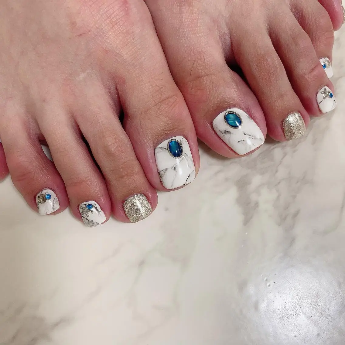 ネイル フットネイル SOL NAILのネイルデザイン