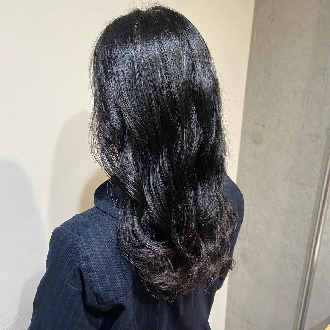 セミロング パーマ セミロングパーマ デジタルパーマ カット パーマ 👒oikawa kaede🍃のヘアスタイル