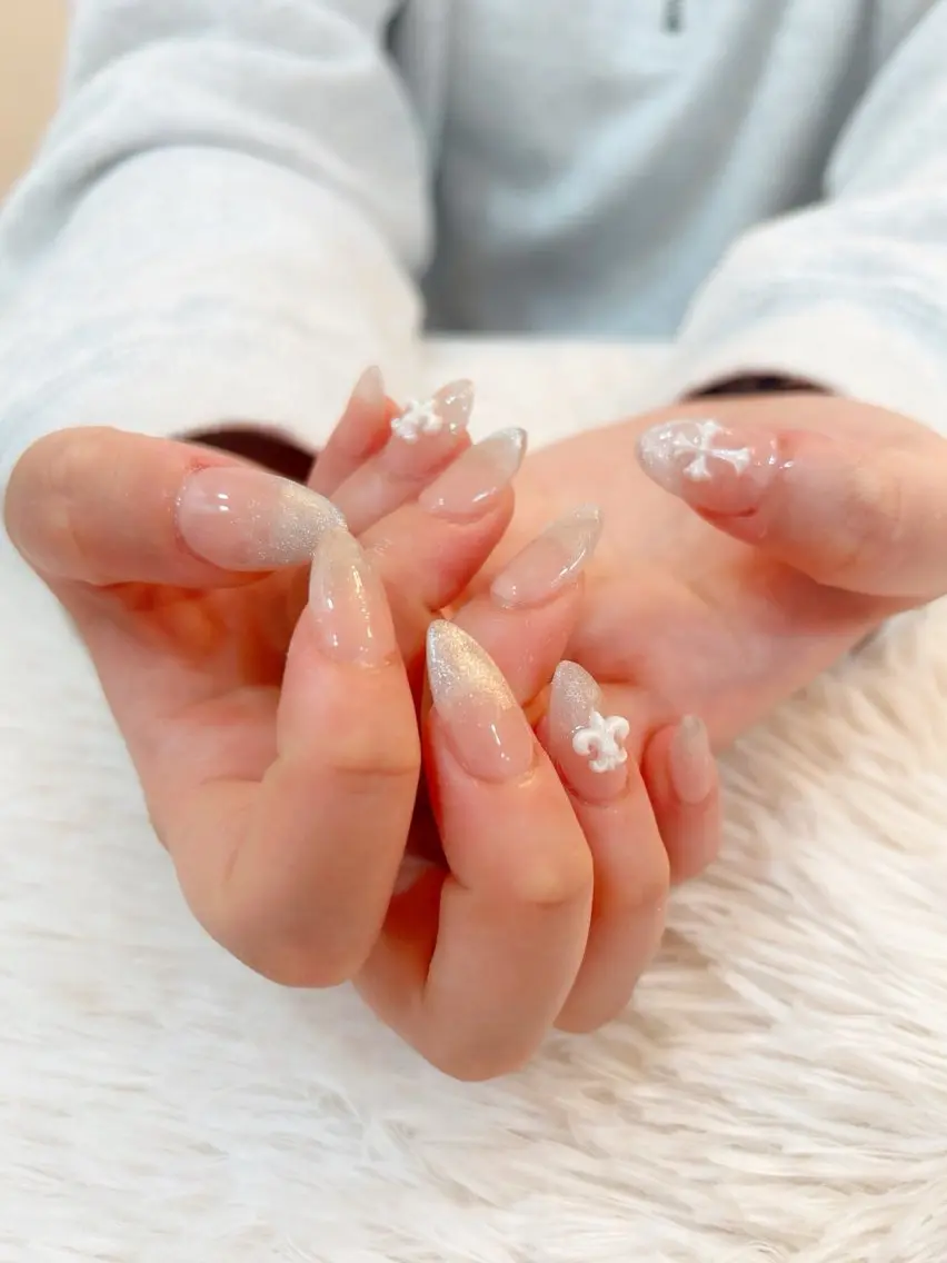 ネイル グラデーション マグネットネイル ハンドネイル CherieNail 💗manaのネイルデザイン