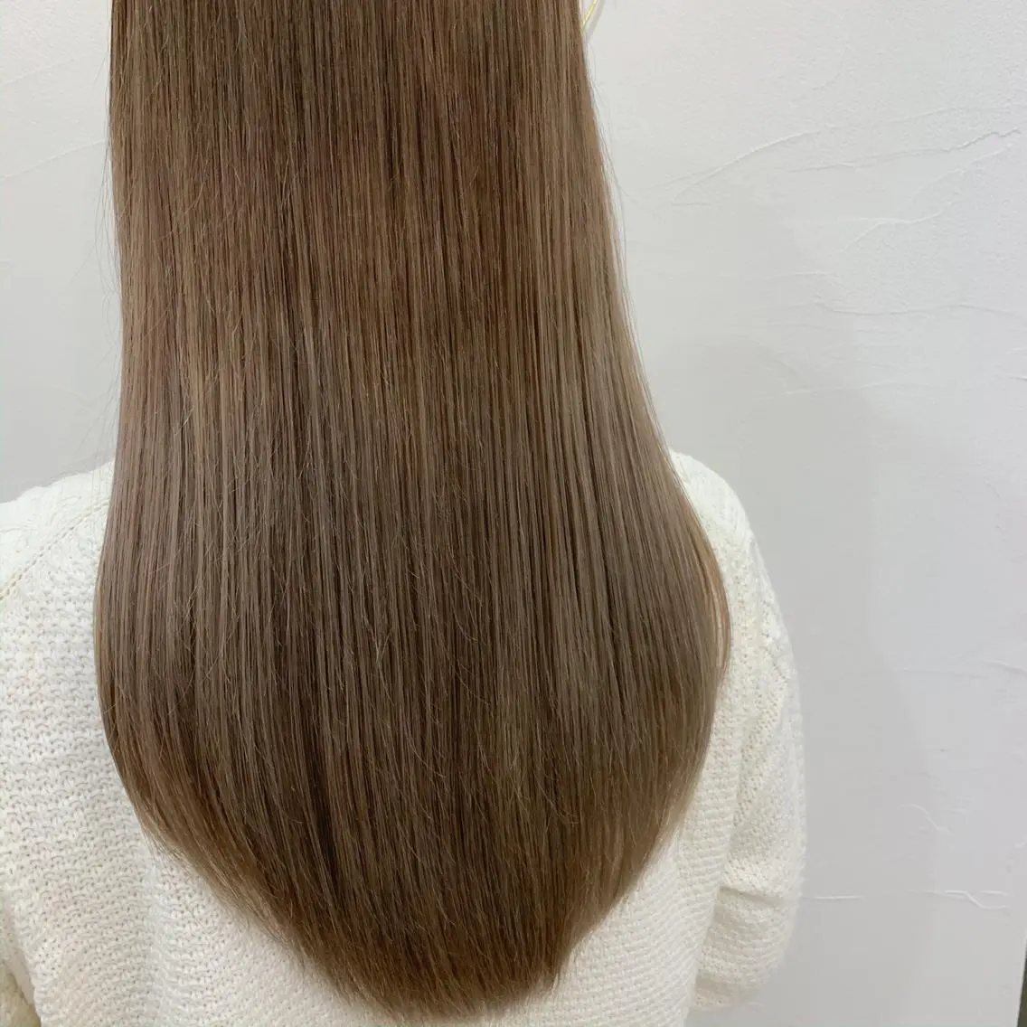 セミロング カラー アディクシーカラー アクアカラー アッシュ バレイヤージュ ベージュカラー ヘアカラー トリートメント ✨ブリーチマスター✨ オクヤマヨウスケのヘアスタイル