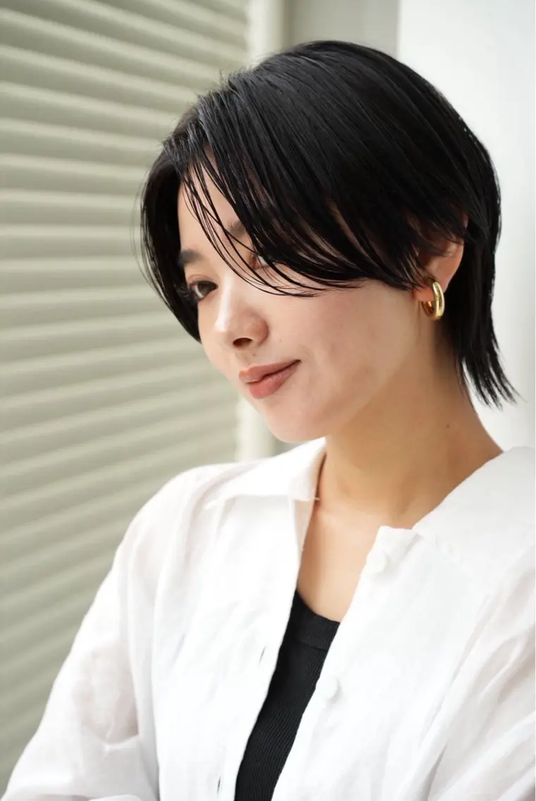 ショート カラー 八幡 空乃のヘアスタイル