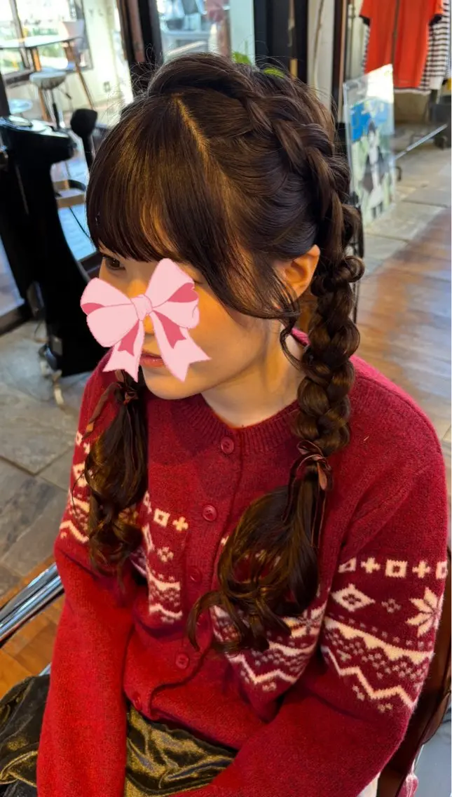 ヘアアレンジ ヘアセット NAGONSTYLE 田村　莉生のヘアスタイル