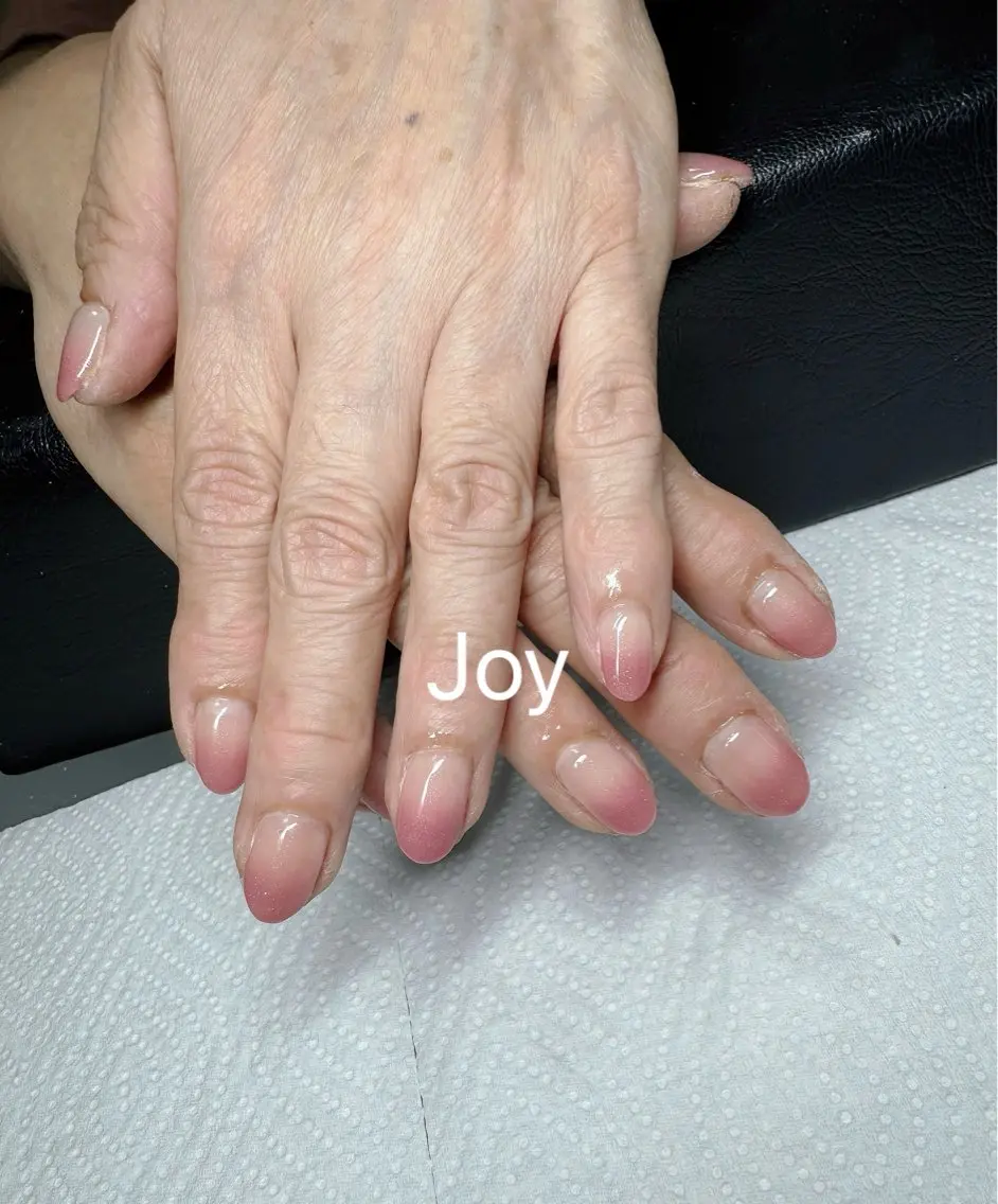ネイル ジェルネイル グラデーション シンプルネイル Nail Salon JOYのネイルデザイン