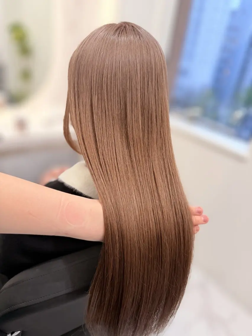 ロング ヘアカラー TheEct Q'n ໒꒱· ﾟななこのヘアスタイル
