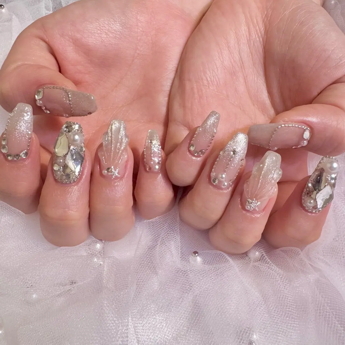 ネイル ハンドネイル nail salon e'mu💐のネイルデザイン