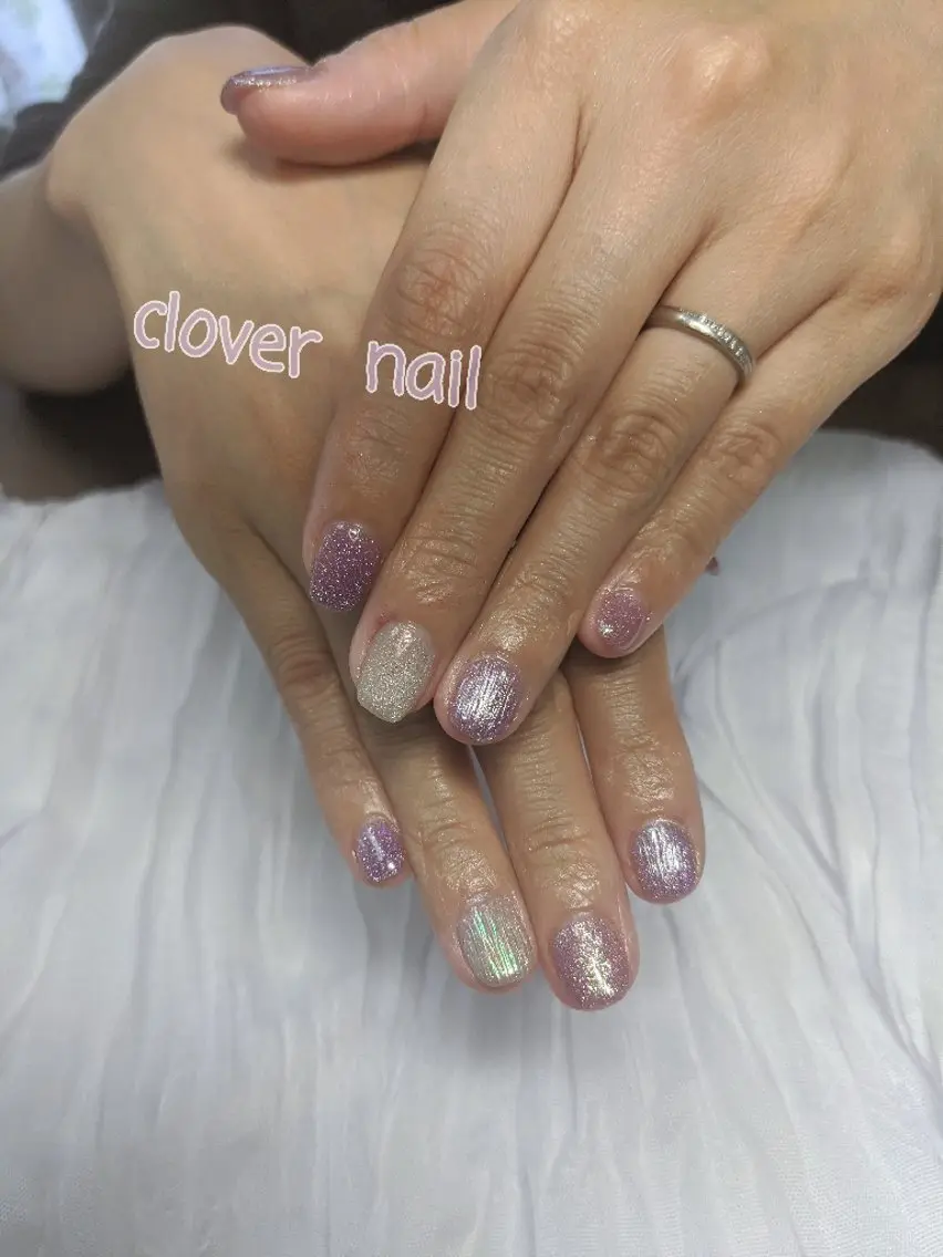 ネイル フラッシュネイル ハンドネイル clover nailのネイルデザイン
