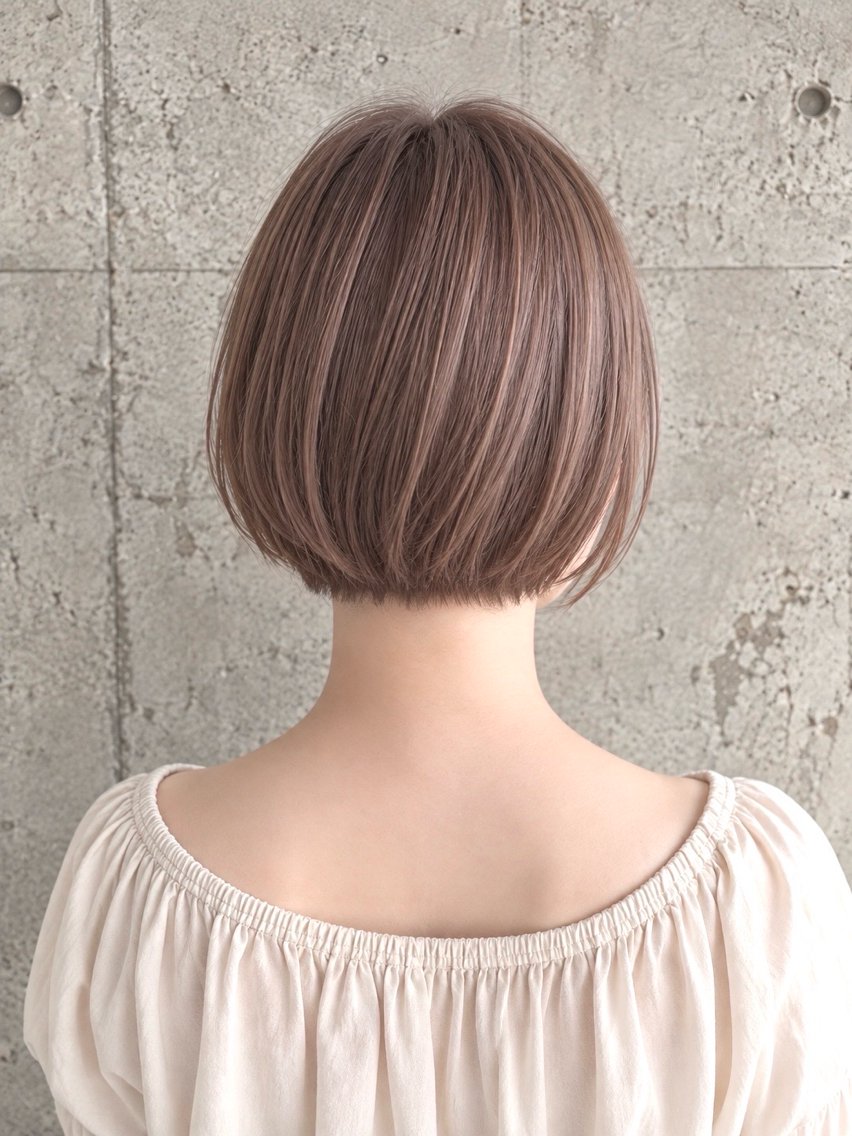ショート ショートボブ ボブ ショートヘア カット ヘアカラー トリートメント Trip 香椎🌟 ブリーチ/髪質改善のヘアスタイル