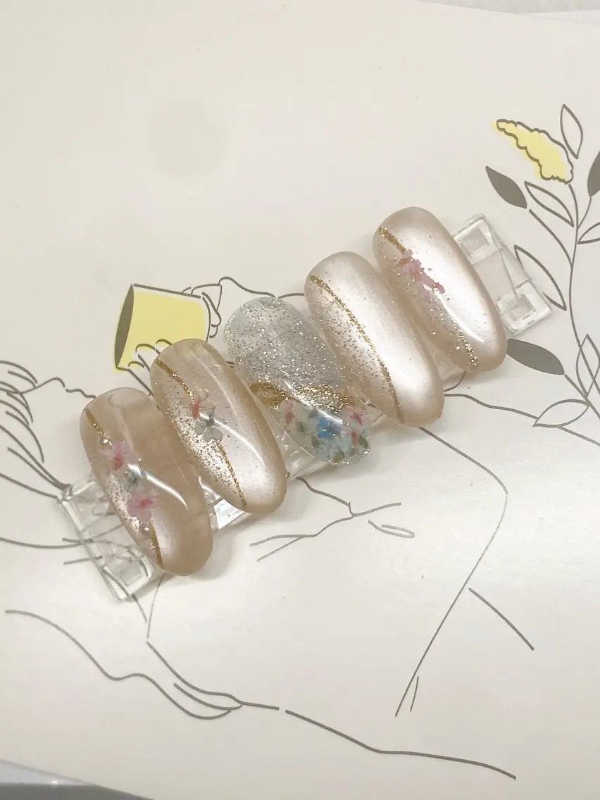ネイル ハンドネイル PLUM BELL 横浜自宅ネイルのネイルデザイン