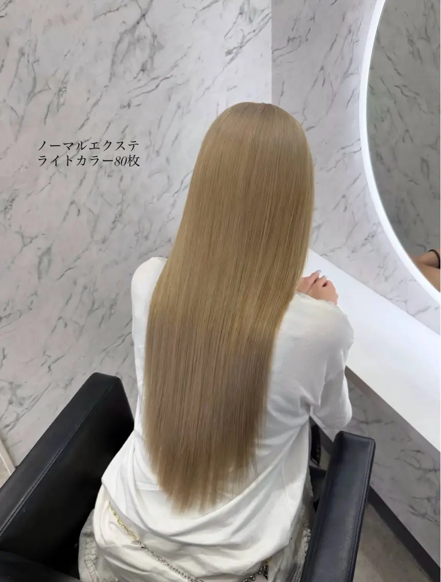 ロング エクステ 🐈‍⬛ララモアナ yuri🐈‍⬛のヘアスタイル