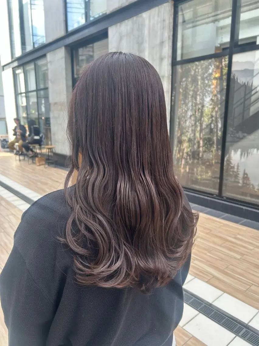 ✨ヘアケア特化メニュー✨☪️ケアカラー➕FLOWDIAトリートメント2STEP☪️の写真