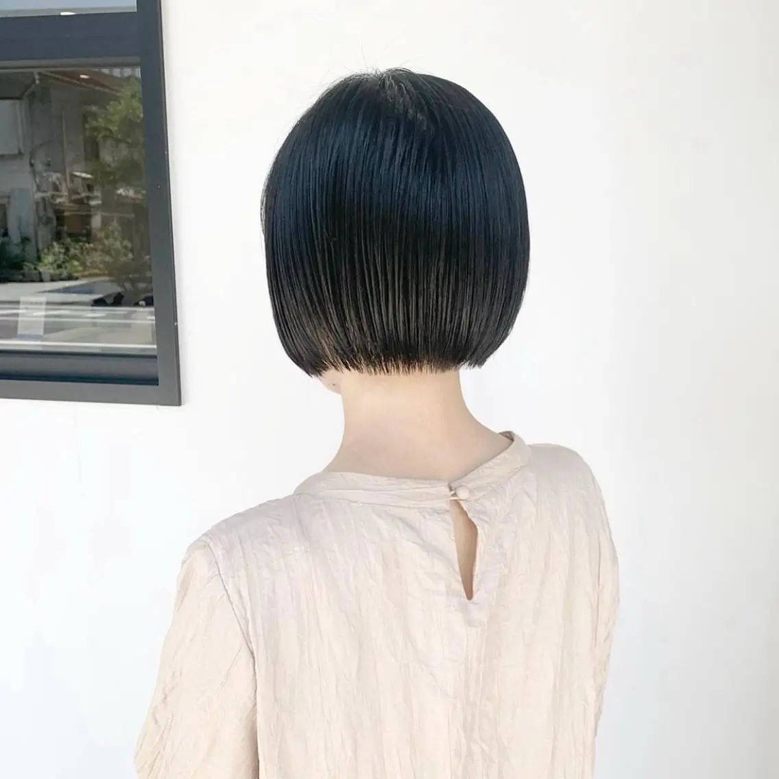 ショート カット ヘアカラー トリートメント ショートボブ/ママ 美容師/中川ゆみかのヘアスタイル