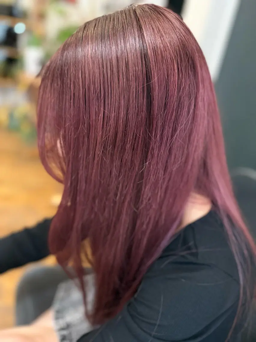 ヘアカラーの写真