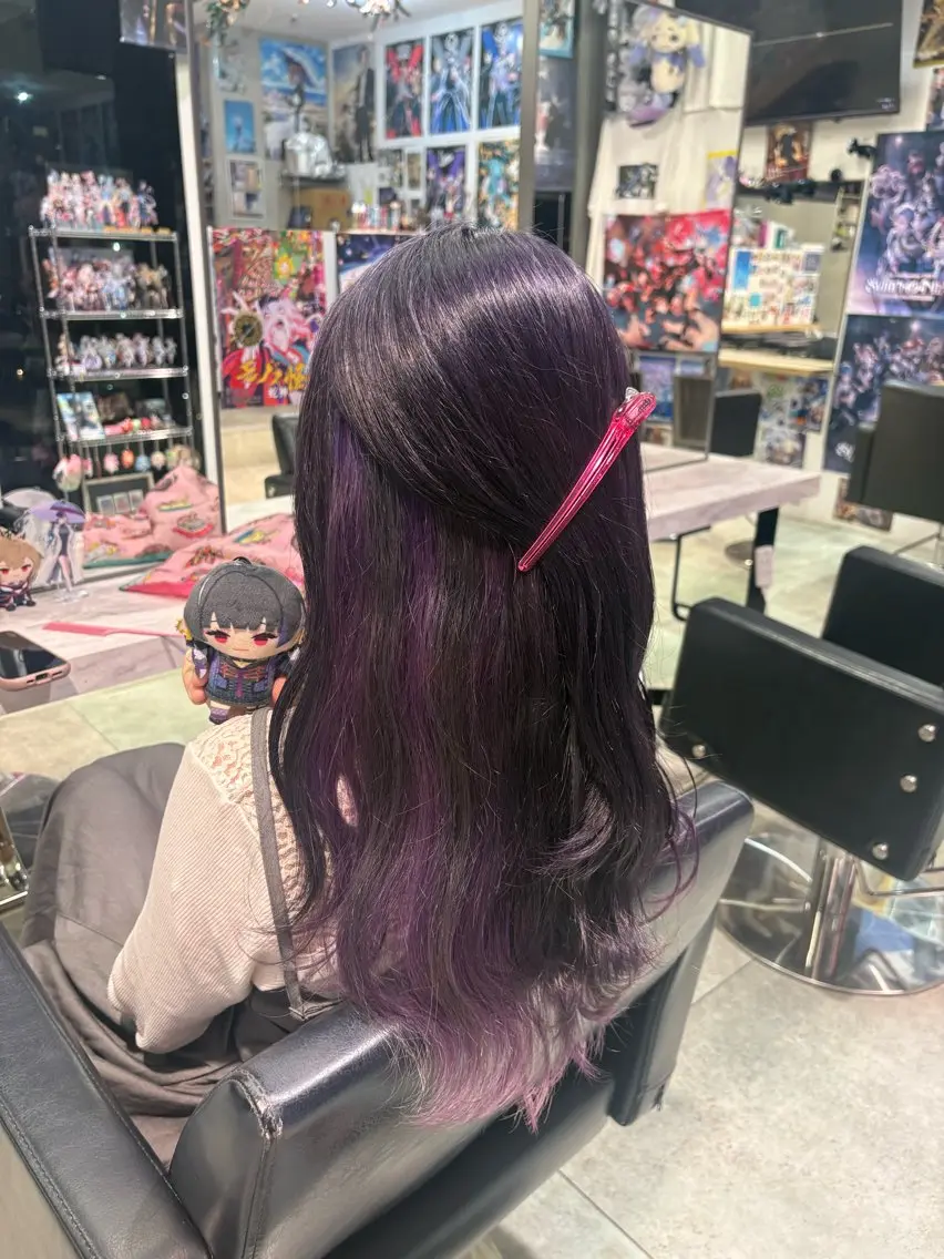 ロング カラー 推しカラー/ ミクのヘアスタイル