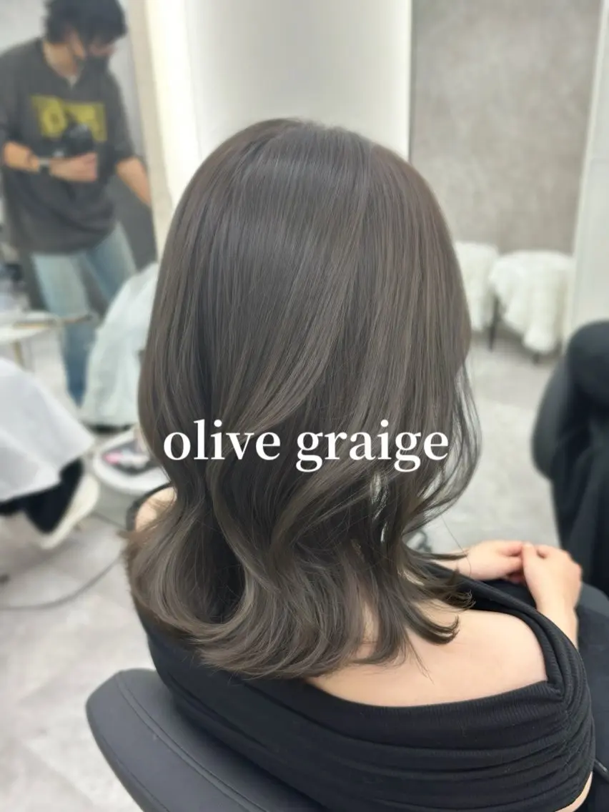 ロング カラー 心斎橋/ブリーチなし 髪質改善/レイヤーのヘアスタイル