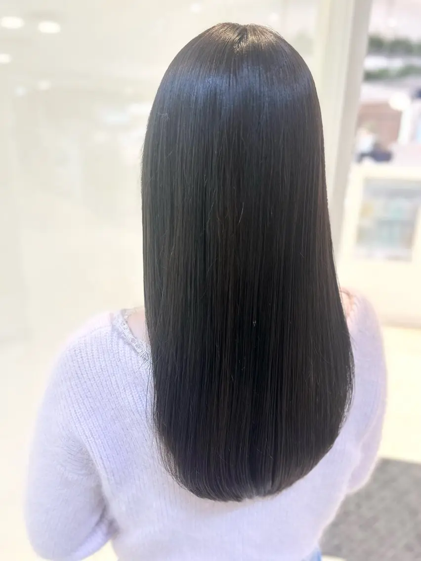 ロング カラー 縮毛矯正/髪質改善/ 艶髪ササキナツミのヘアスタイル