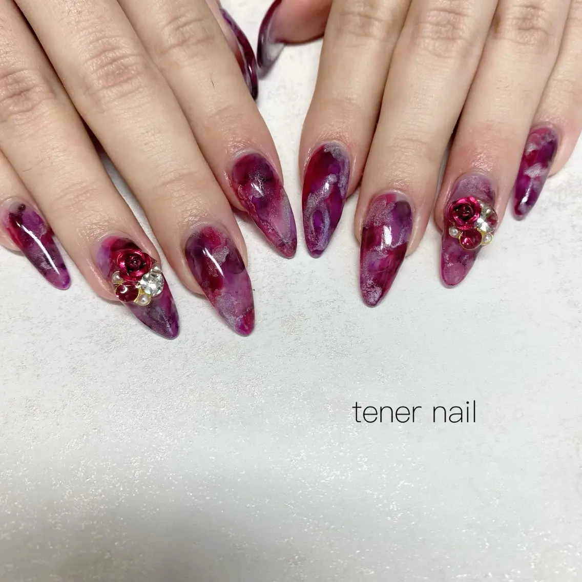 ネイル アートネイル ハンドネイル テネルネイル tener nailのネイルデザイン