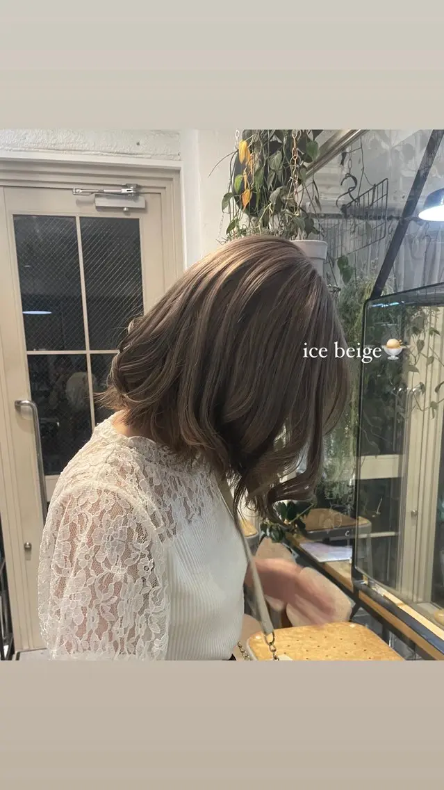 ❄️W color❄️【ケアブリーチ＋カラー】の写真