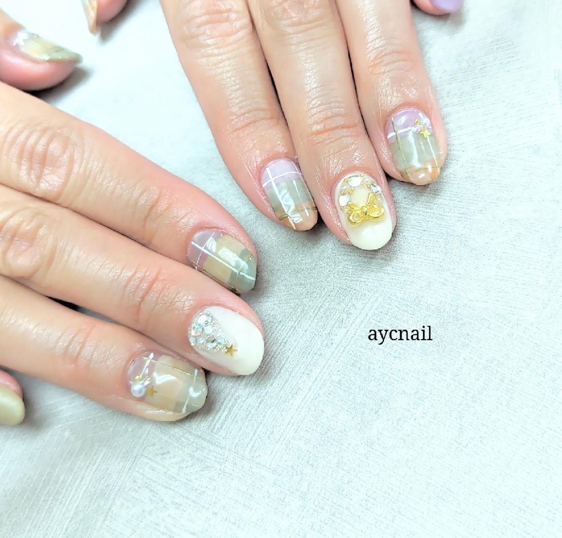 ネイル 冬ネイル クリスマス ハンドネイル 推しネイル | 　aycnailのネイルデザイン