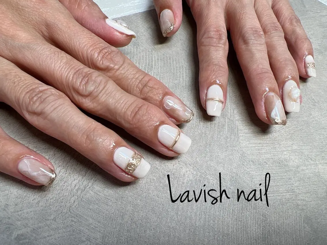 ネイル ハンドネイル Lavish nailのネイルデザイン