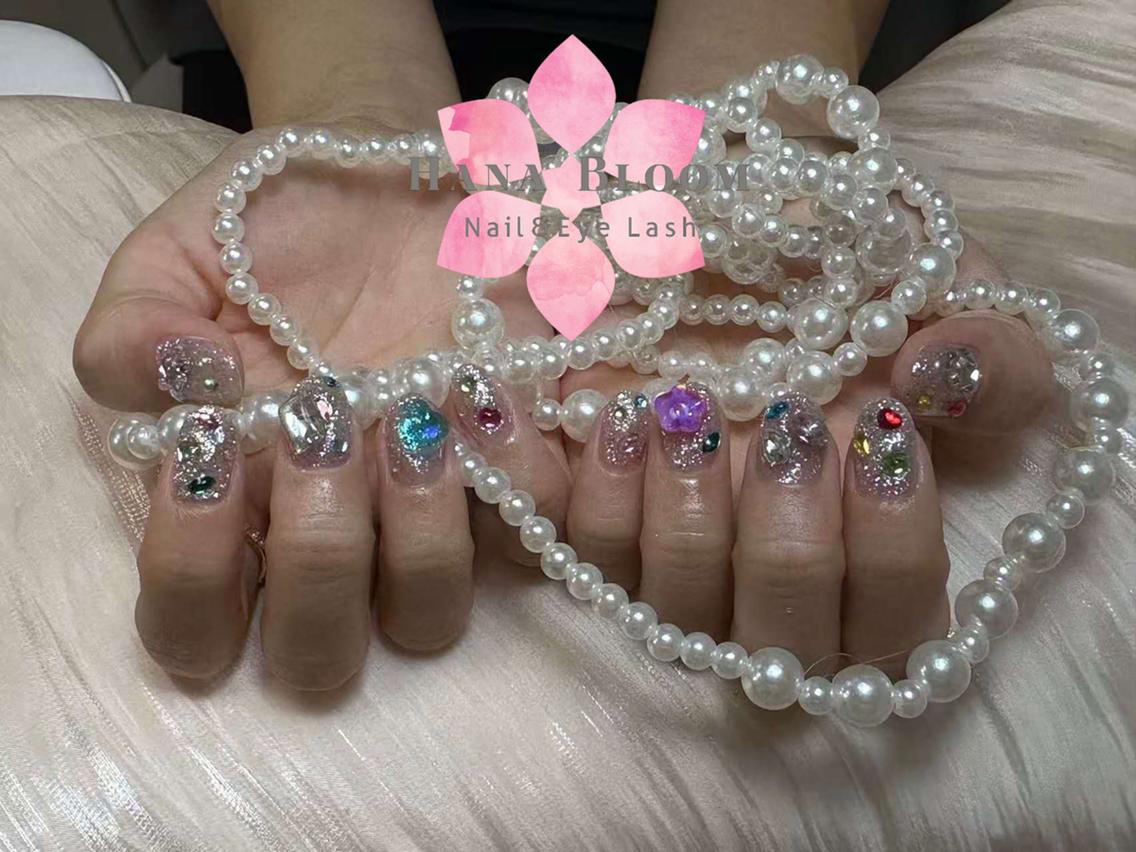 ネイル ハンドネイル ハンドケア Hana Bloom Nail💗YUIのネイルデザイン