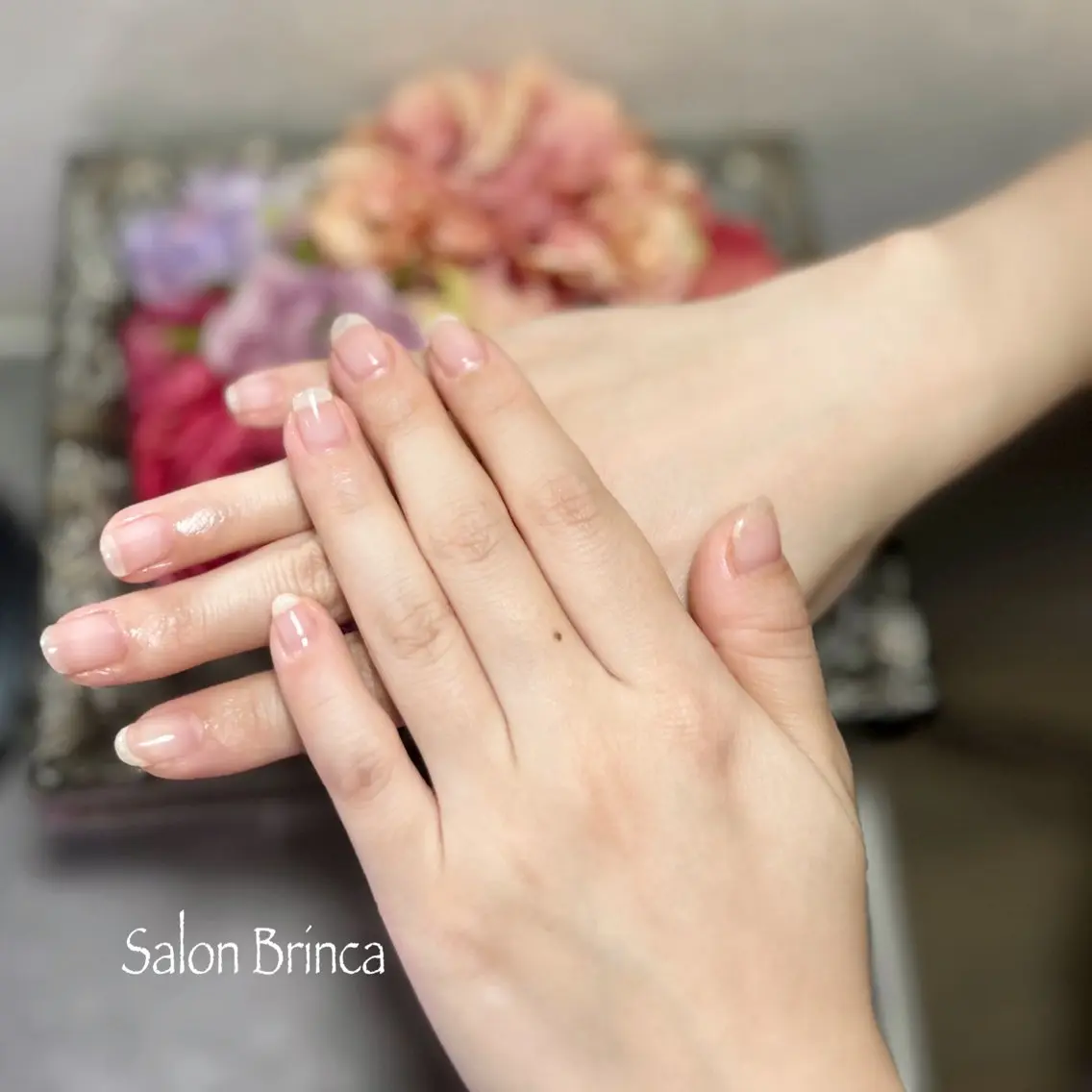 ネイル クリアネイル Salon Brinca 中村のネイルデザイン
