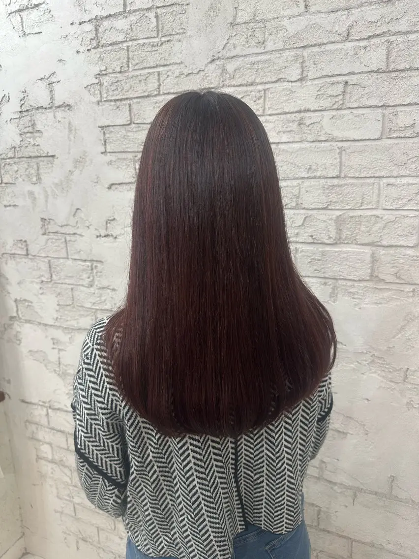 ロング ヘアカラー トリートメント メンズカットモデル 募集中🤍REI🤍のヘアスタイル