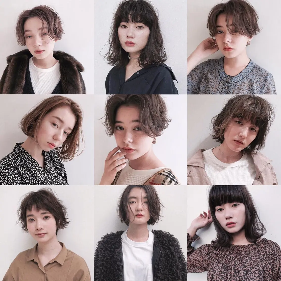 セミロング カラー パーマ ヘアアレンジ メンズ 小顔カット トリートメント カット トリートメント 松田 亮葉のヘアスタイル