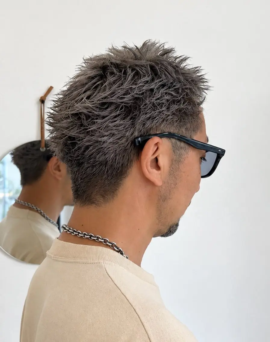 メンズ マエダ シュンのヘアスタイル
