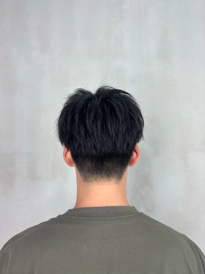 メンズ たなかあゆ✨ ワンレンボブ渋谷のヘアスタイル