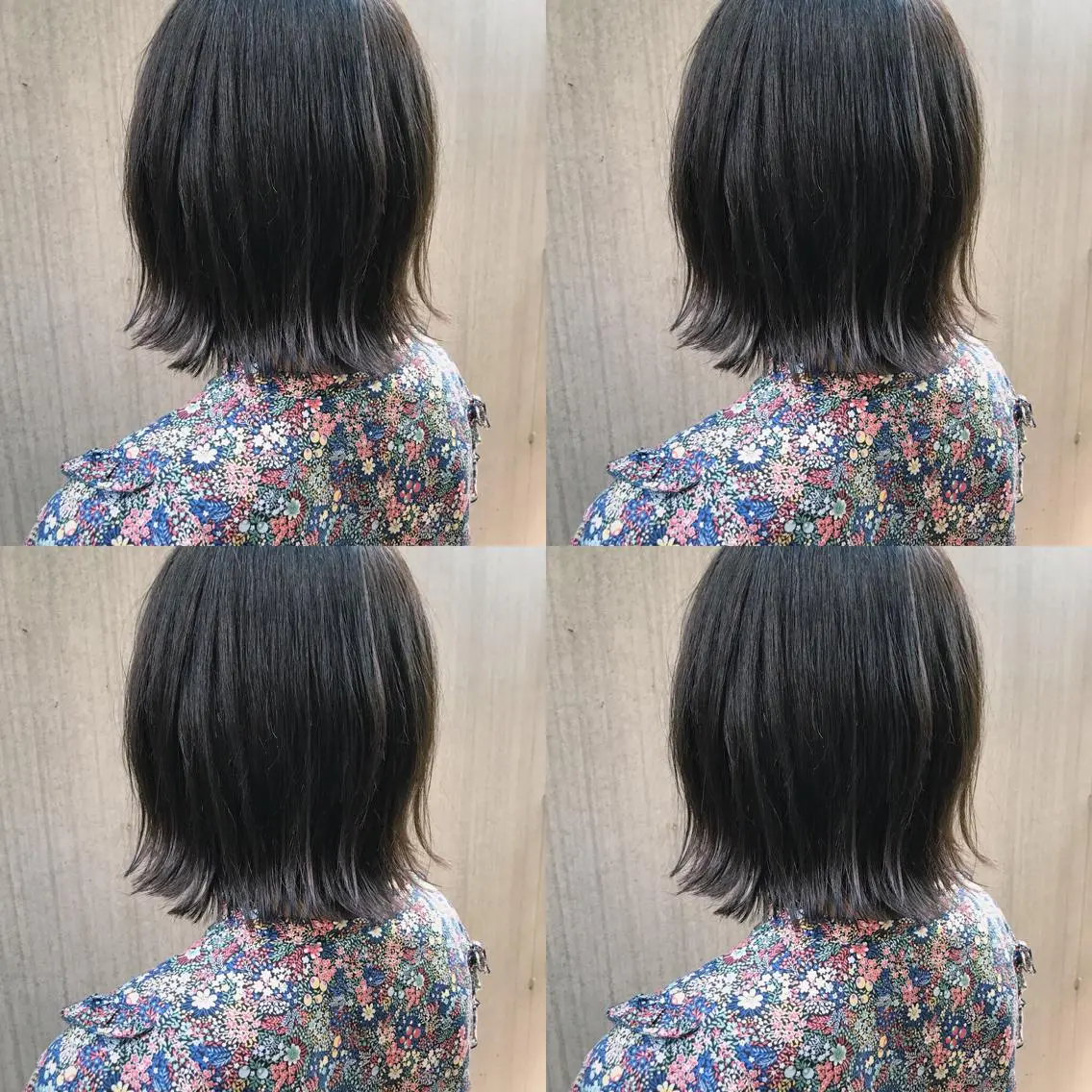 ショート カラー パーマ ヘアアレンジ グレージュ カット ヘアカラー トリートメント 松田 亮葉のヘアスタイル