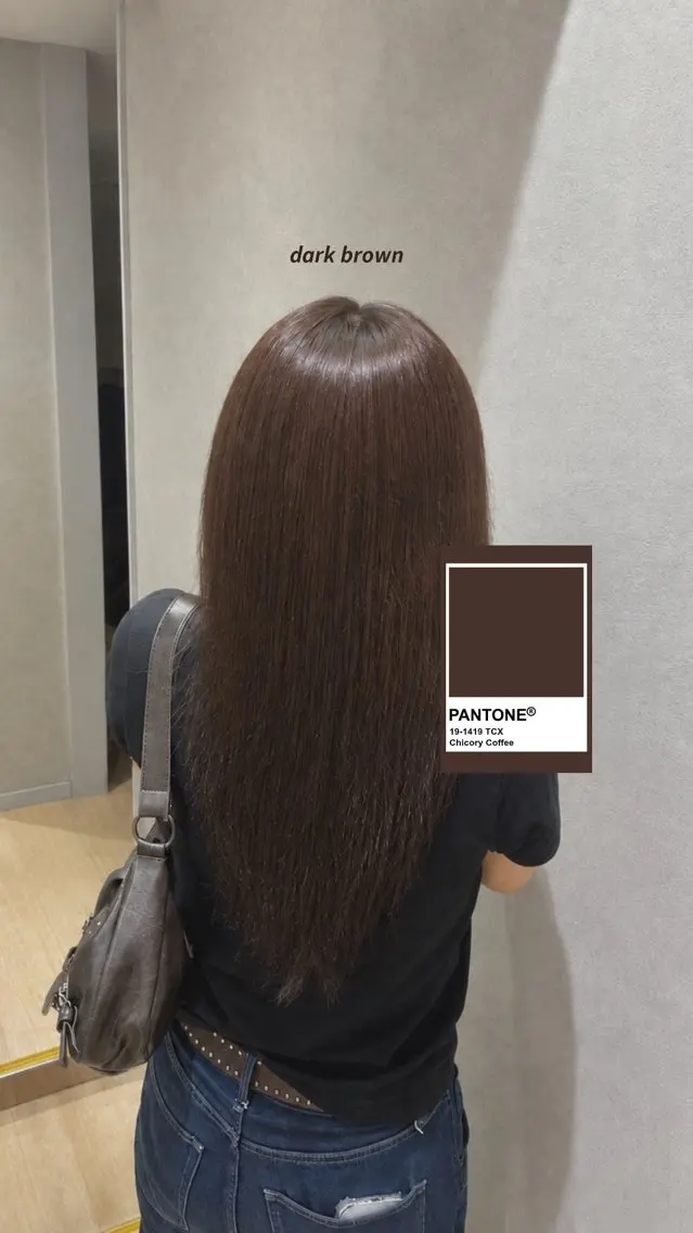 ロング カラー 艶カラー⊹ ࣪ ˖ 未来のヘアスタイル